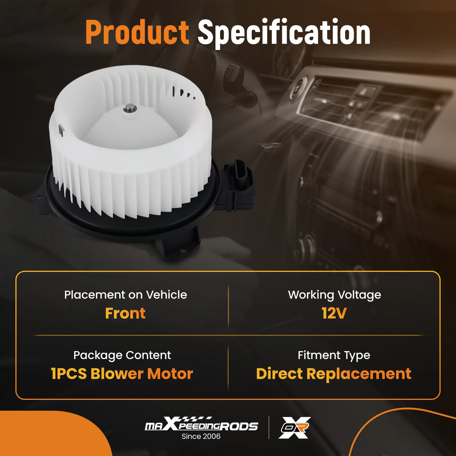 

Мотор вентилятора HVAC в сборе для Toyota Yaris 2007-2012 Scion xD 2008-14 61550117