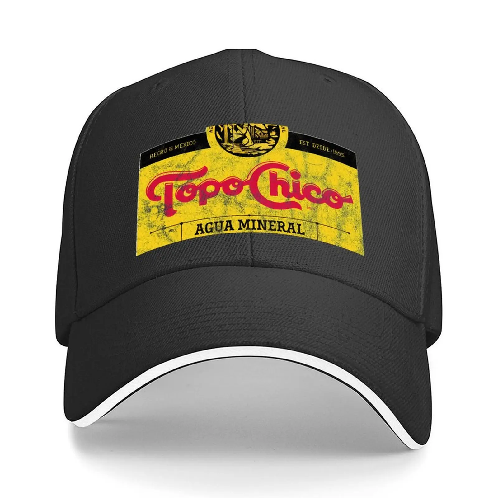 

Topo Chico Agua Mineral Worn And Washed Logo (Sparkling Mineral Water) Baseball Cap Rugby golf hat genuine Mens Hats Women's