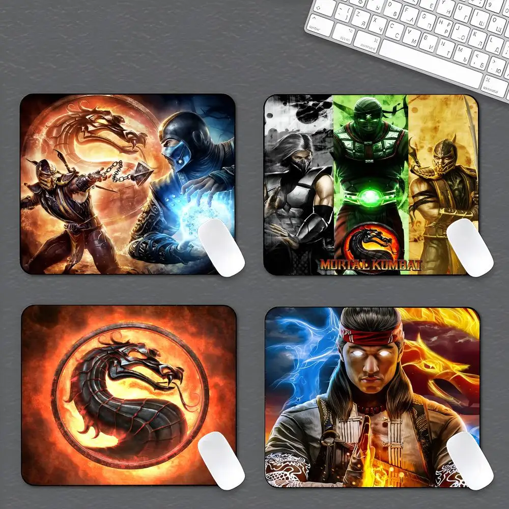 Mortal Kombat Mouse Pad Gaming Mouse Pad XS Small Mousepad For PC Gamer Desktop Decoration Office Mouse Mat Deskmat Rug
