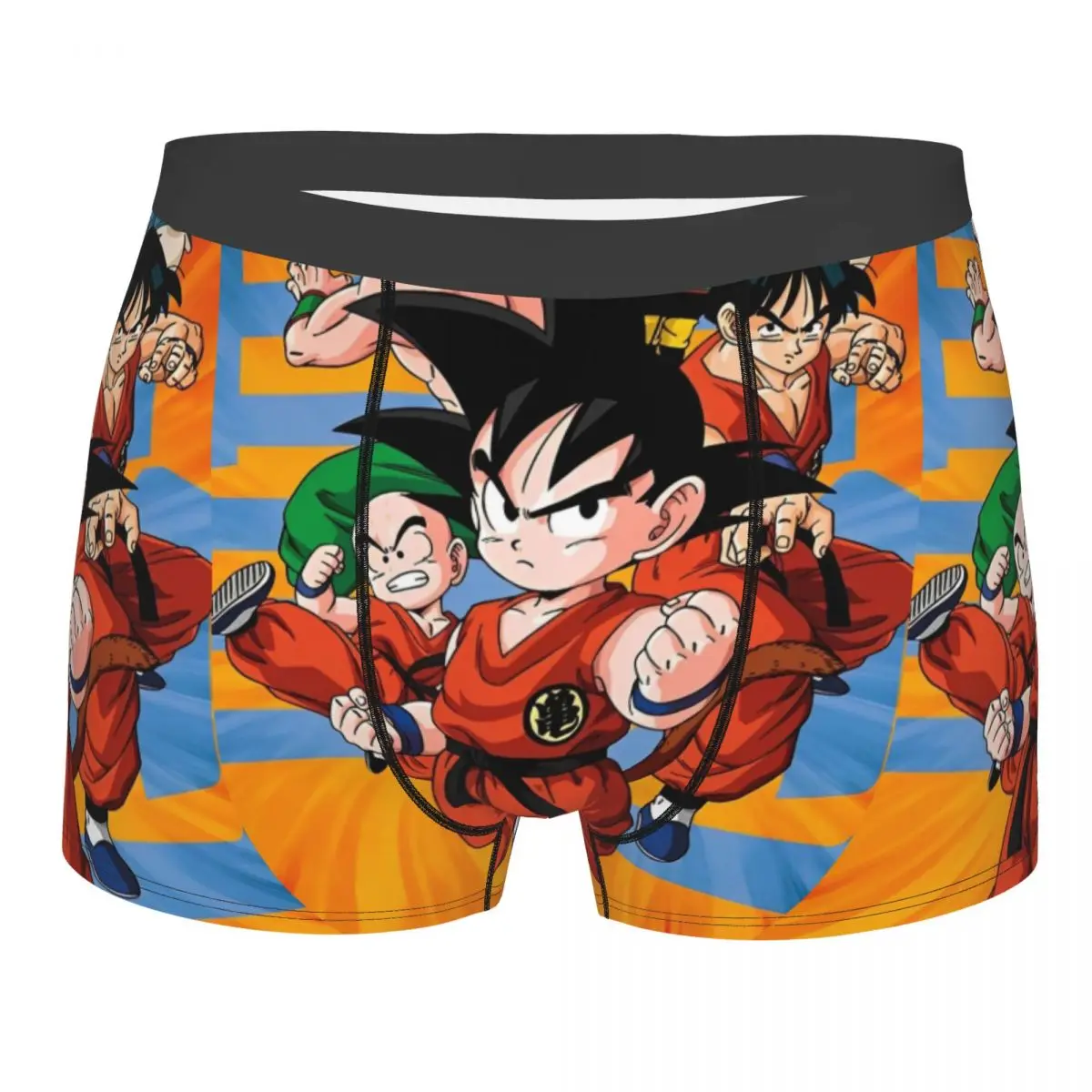 Man Dragon Ball Z Boxer Shorts Panties Breathable Underwear Cartoon Anime Male Humor S-XXL Underpants