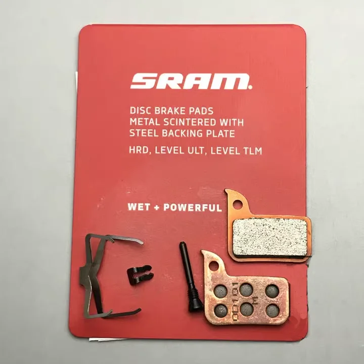 SRAM disc brake pads organic with steel backing plate   HRD LEVEL ULT LEVEL TLM MTB & Road bicycle acesssories cycling