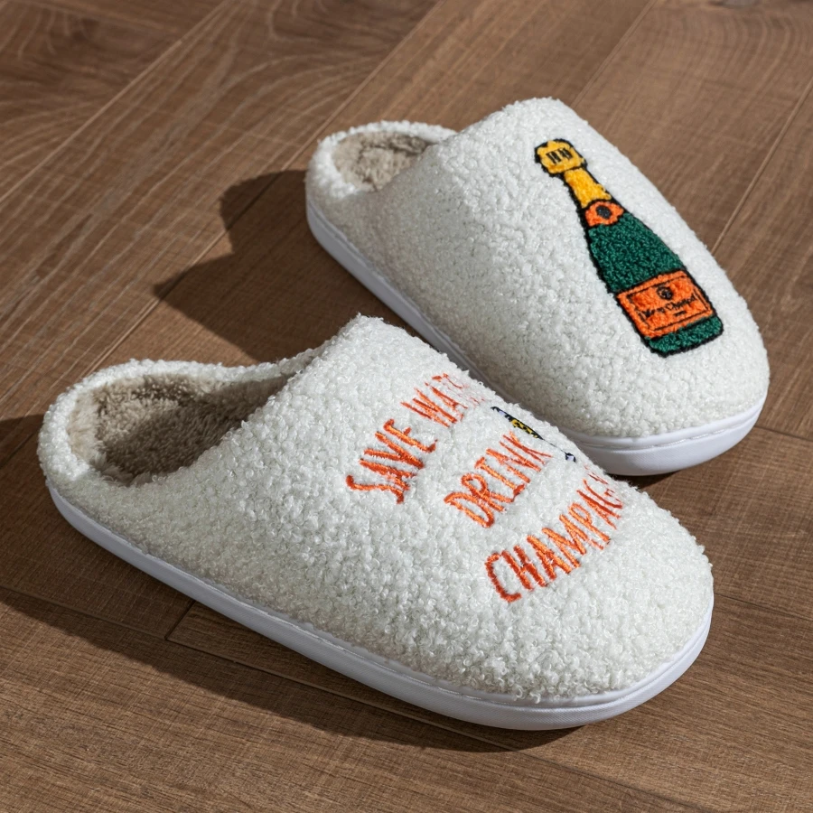 Мужские зимние теплые тапочки  – обзор и цена Embroidery Garments