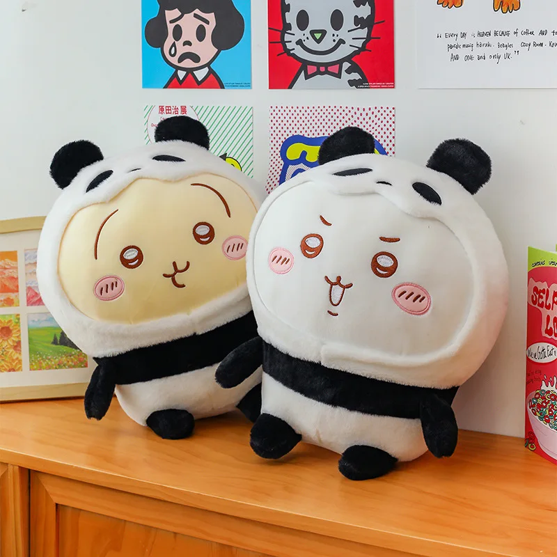 

Self-deprecating Panda Anime Kawaii Large Size Plush Doll Hachiwared Usagi Cartoon Cute Girl Bedroom Sofa Pillow Ornament Gift