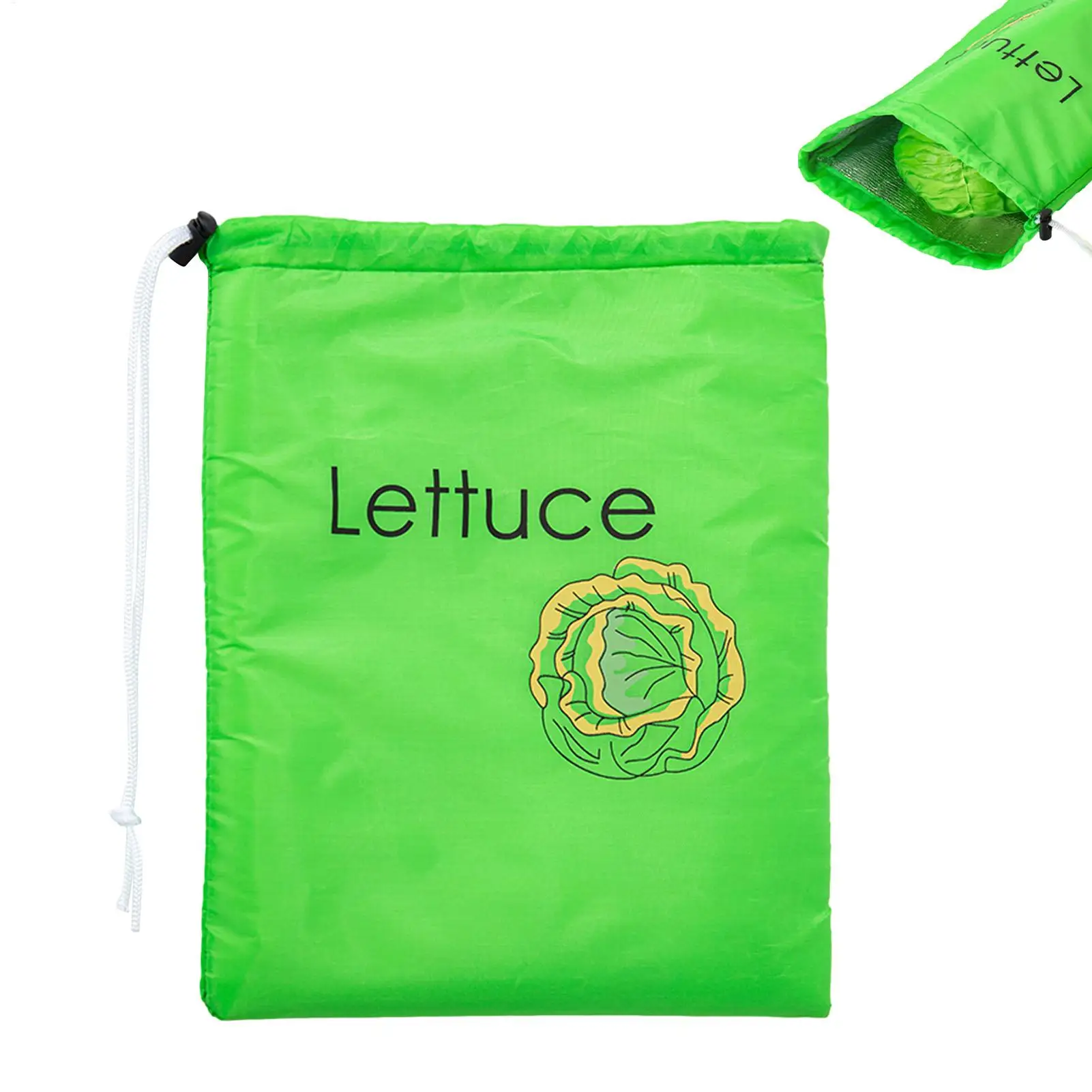 Fruit Vegetables Storage Bag Insulated and Lettuce Banana Fresh-keeping Bundle Pocket Drawstring Banana Preserve Bag Durable