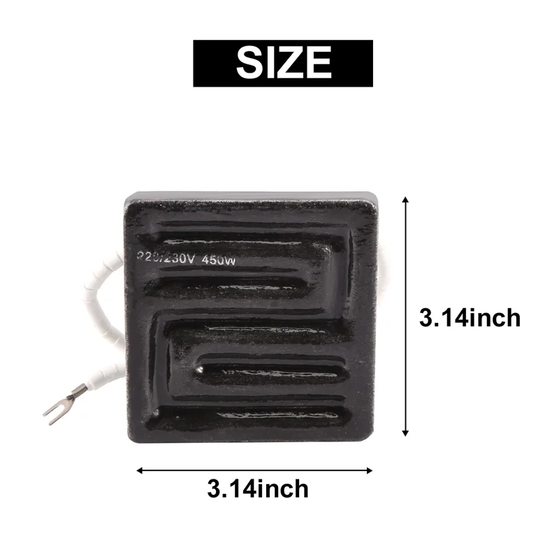 AA63 حار 80X80mm 450 واط الأشعة تحت الحمراء سخان علوي لوحة التدفئة لمحطة بغا Ir6000 Ir6500 Ir-Pro-Sc