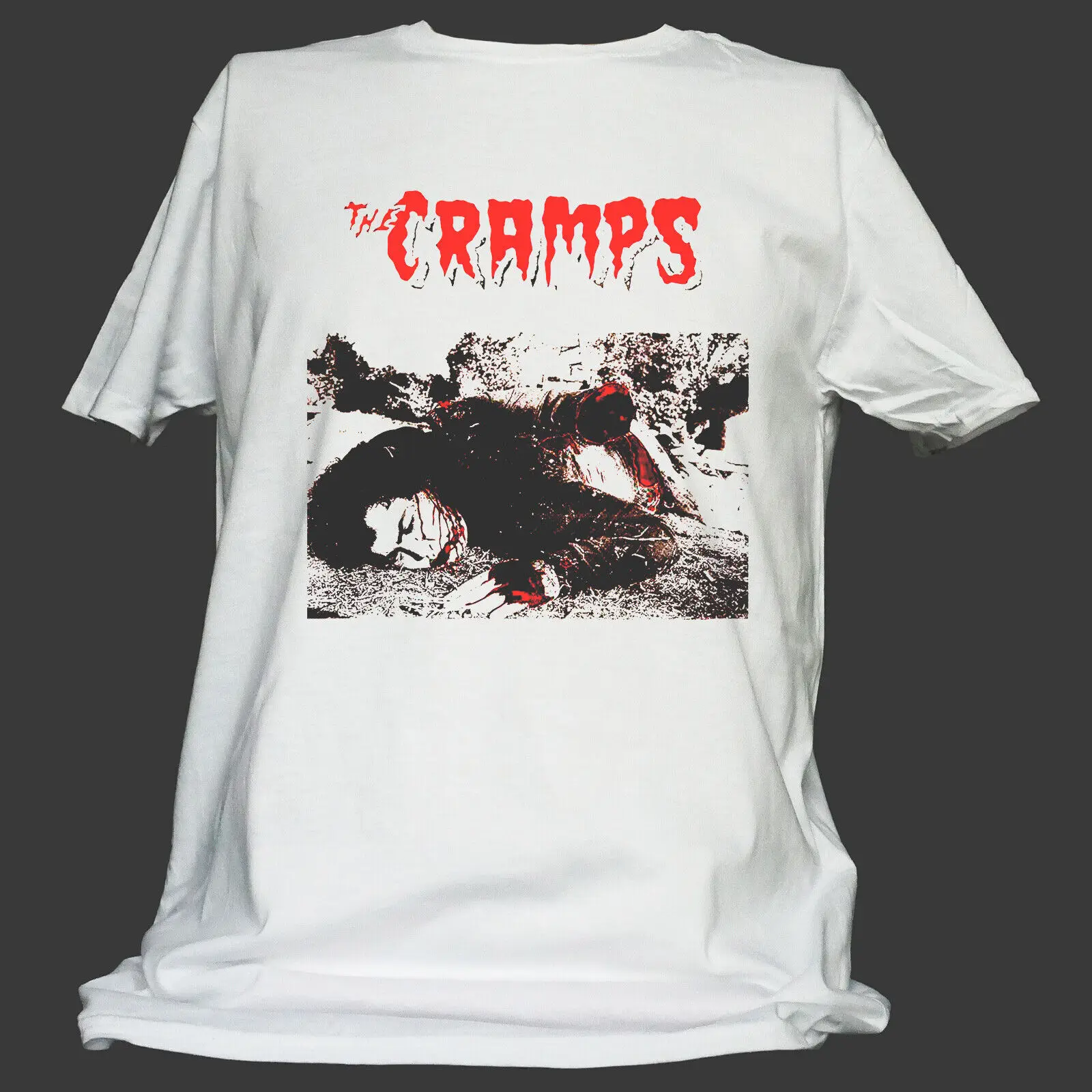

THE CRAMPS PSYCHOBILLY PUNK ROCK T-SHIRT unisex S-3XL