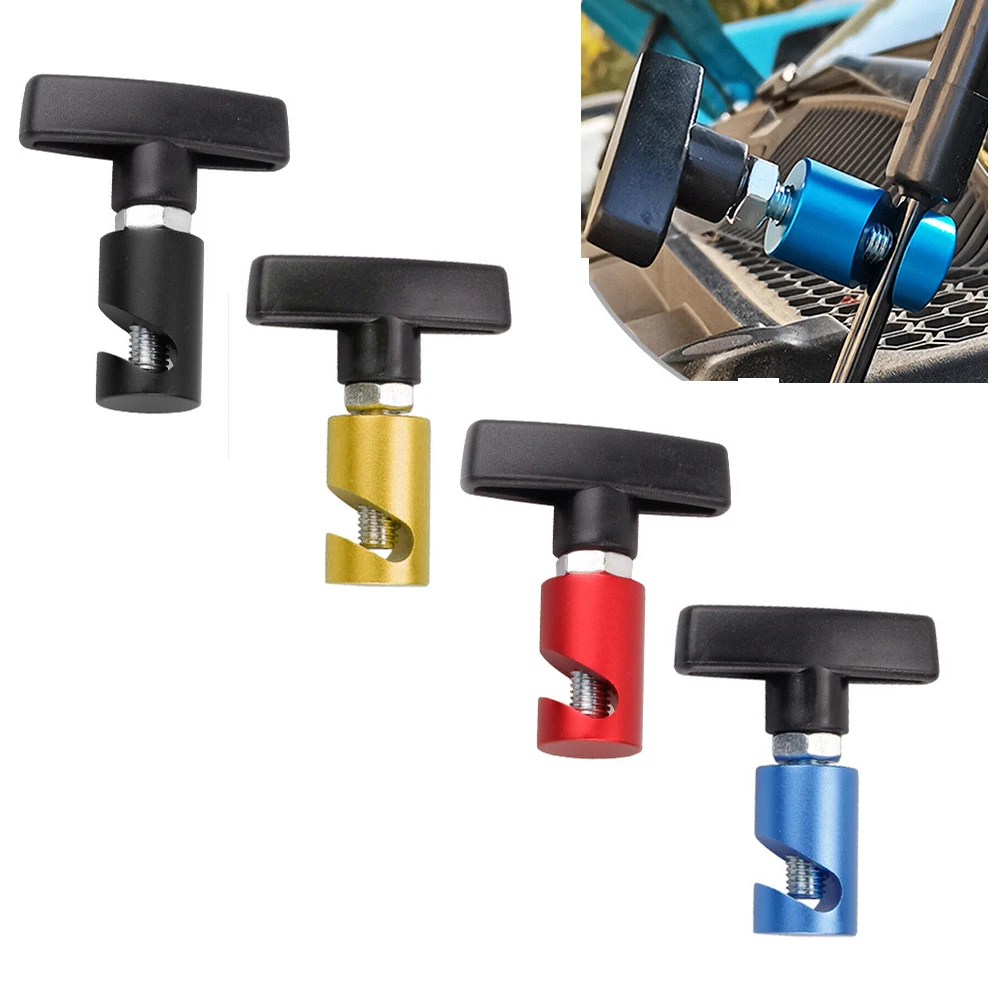 

Universal Aluminium Hood Holder Anti Slip Clamp Gas Strut Safety Fixing Tool Lifting Support Rod Tool For Car