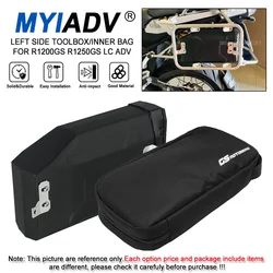 For BMW R1250GS R1200GS LC Adventure 2013-2023 For Benelli TRK502 2016-2023 Left Side Bracket Toolbox Toolbag Tool Box Inner Bag
