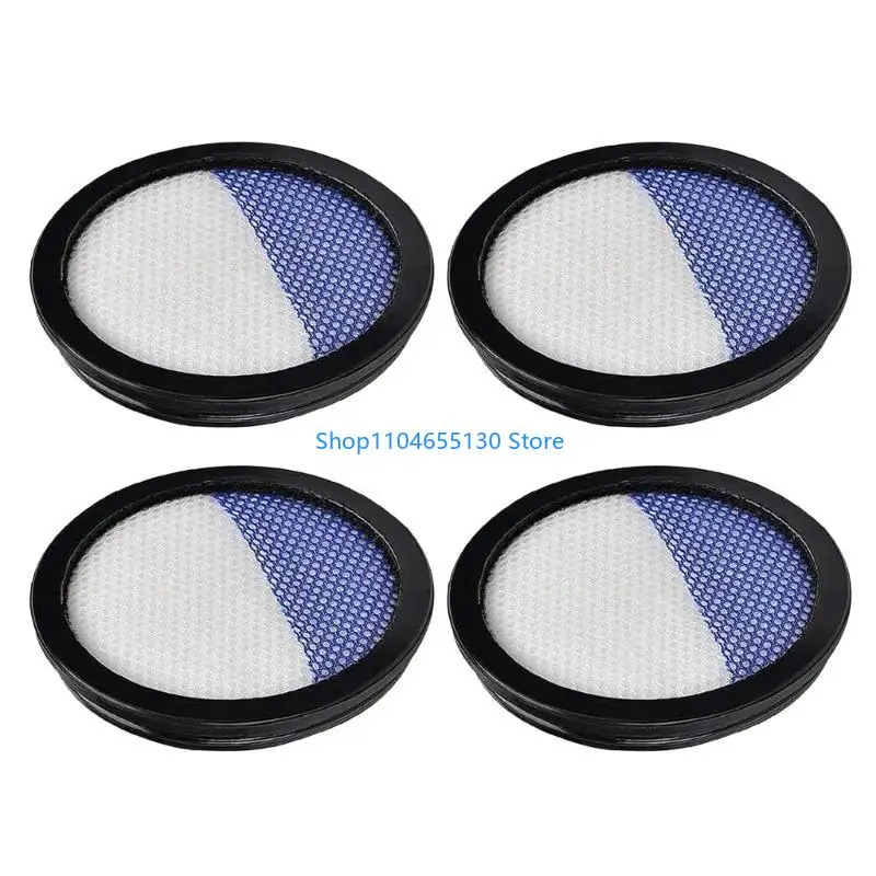 4PCS Hochleistungsfilter Staubsaugerfilter Ersatzfilter Kunststofftextur Ersatzteil Passend für NEC185