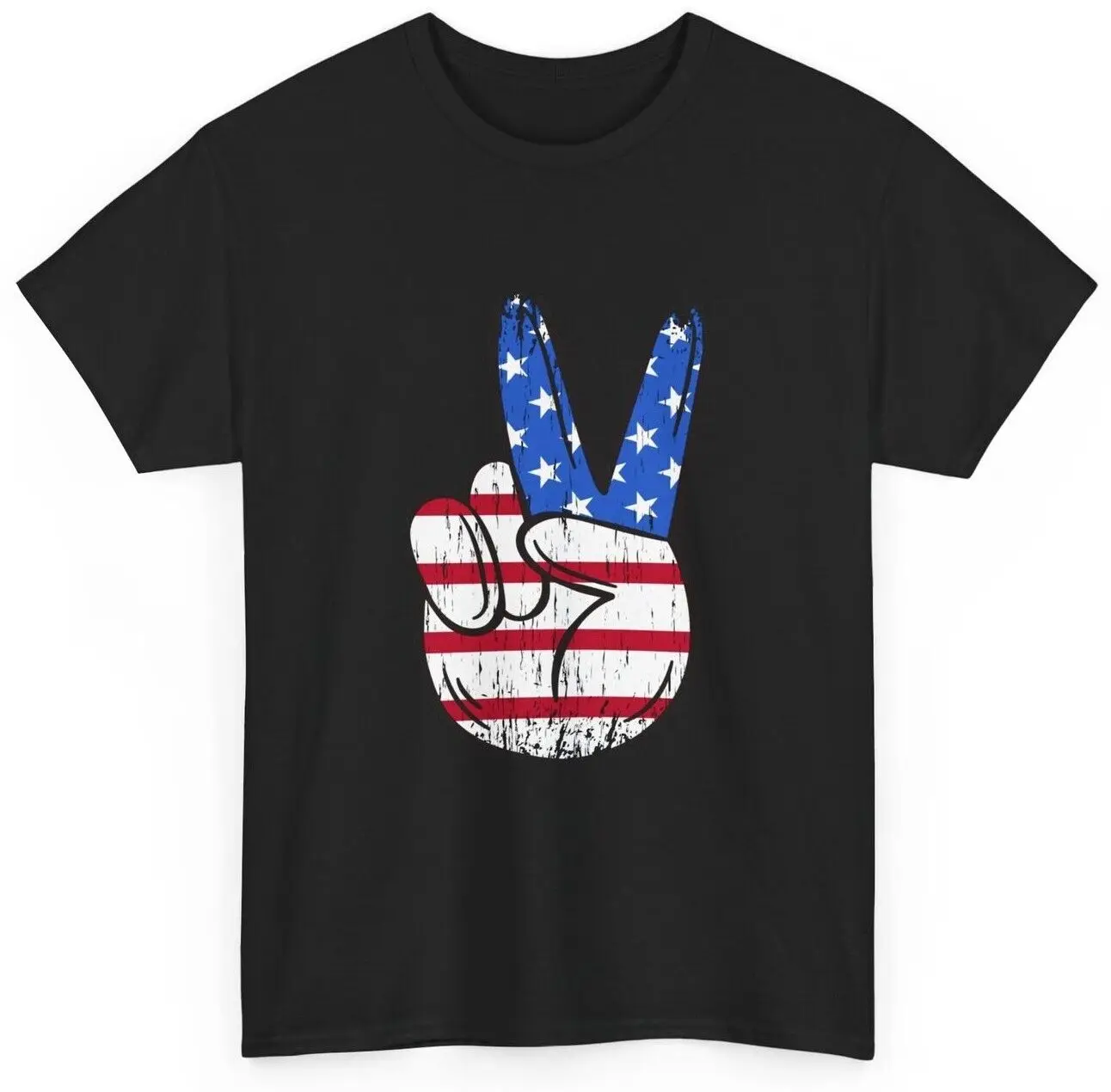 4th of July Shirt, American Flag Hand T-shirt, Fourth of July Women Men Shirt