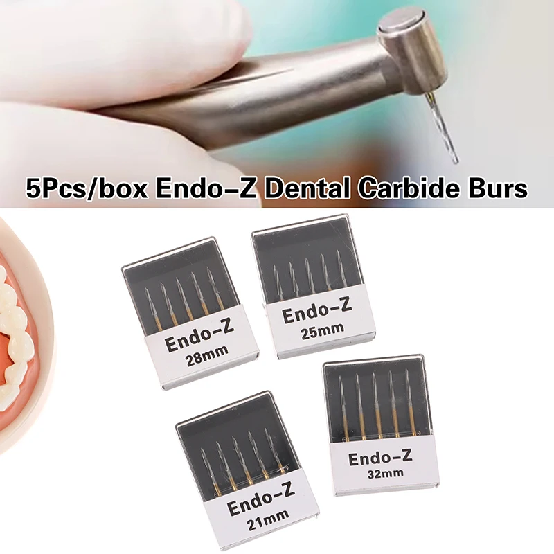 

5Pcs/Boxed Dental Carbide Tungsten Drill Obstructive Gear Tooth Extraction Burs For High Speed Handpiece