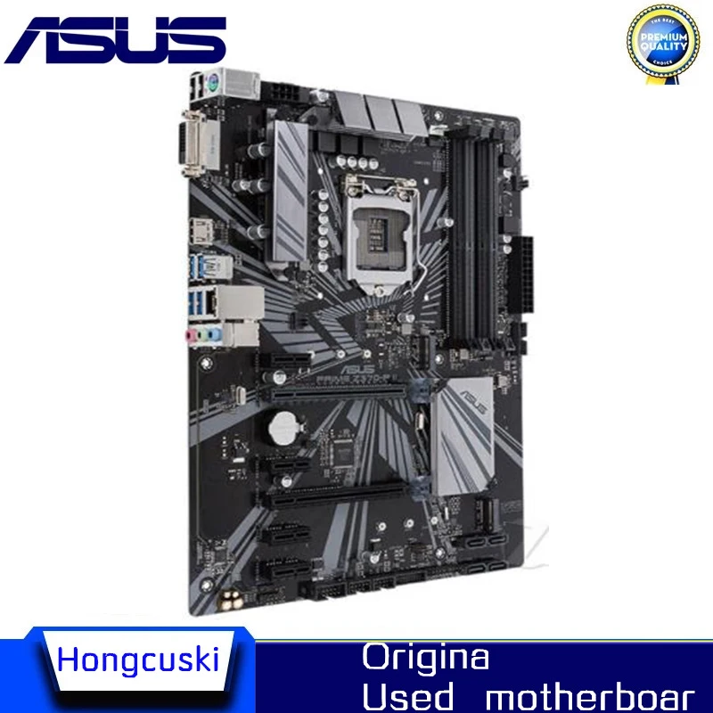 Verwendet für ASUS PRIME Z370-P II Original M.2 NVME 8th 9th LGA1151 Motherboard Sockel LGA1151 DDR4 Z370 Desktop-Motherboard