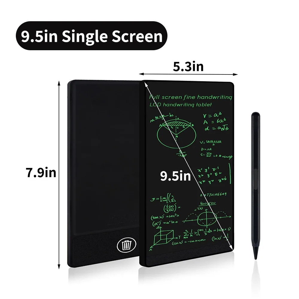 Full Screen LCD Writing Tablet Superfine Handwriting Pocket Design Electronic Drawing Board Lightweight Magnetic Sketch Pad