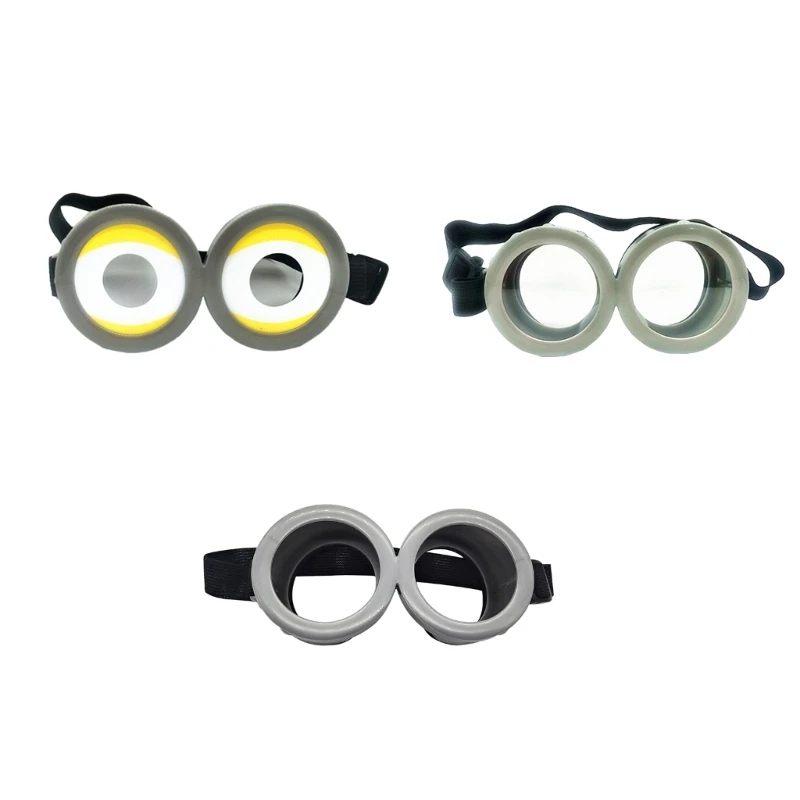 

Miniones Goggle Novelty Funny Glasses Miniones Costume Halloween Cosplay Eyewear