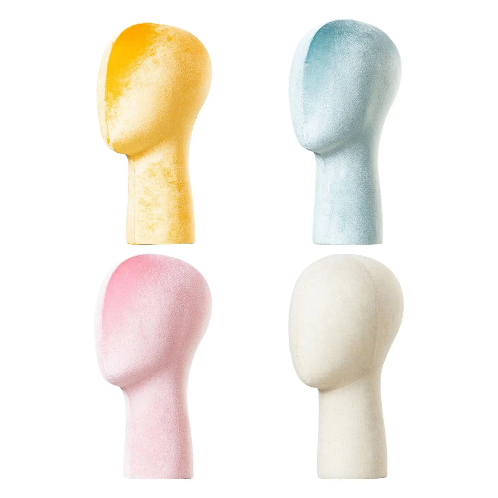 

Держатель для парика с головой манекена, модная многофункциональная устойчивая подставка для шляпы с головой манекена, для торгового центра, парикмахерского обучения