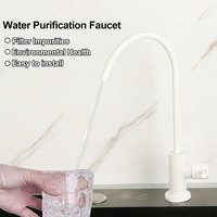 White Color Drinking Water Filter Faucet Kitchen Direct Drinking Tap Swivel Purifier Tap