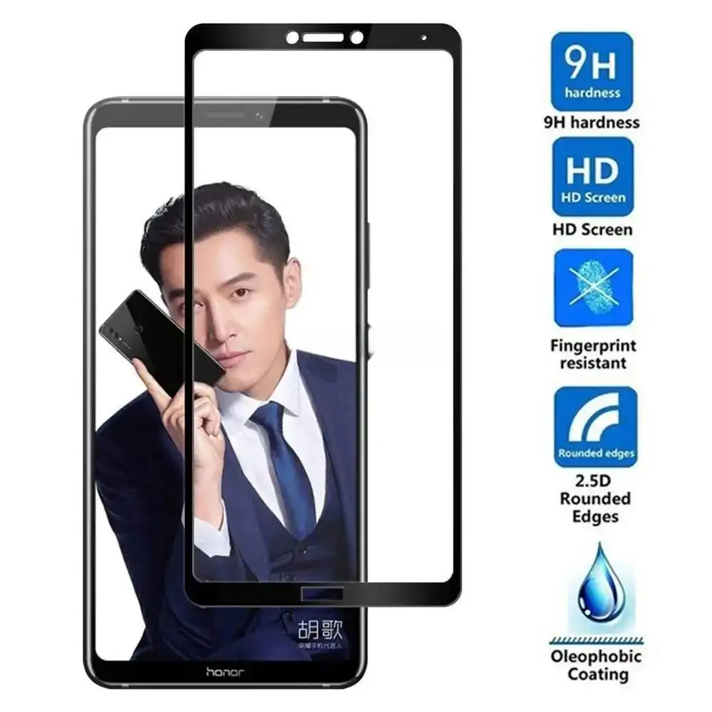 

Защитная пленка из закаленного стекла 5D для Huawei Honor Note10, полноэкранная защита с полным покрытием клеем