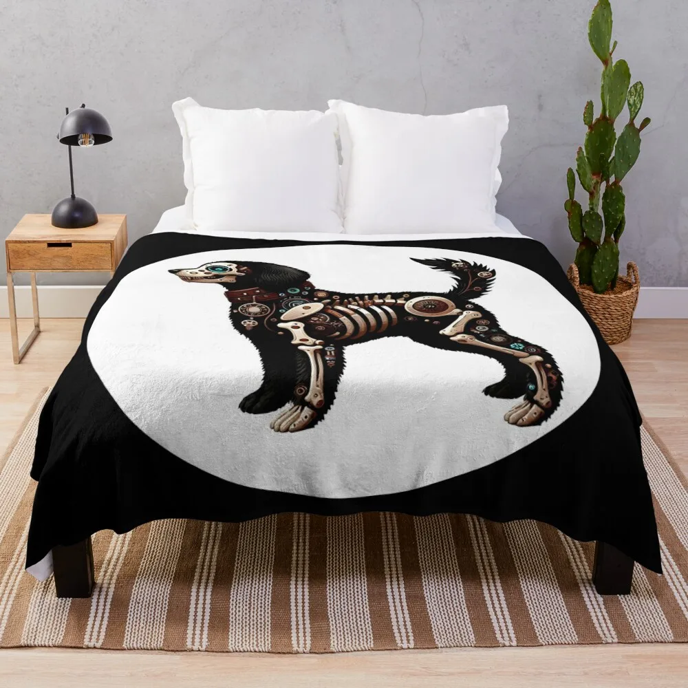 

Skeleton and Flesh in Gothic Harmony Throw Blanket Thermals For Travel Blankets Sofas Of Decoration Weighted Blankets