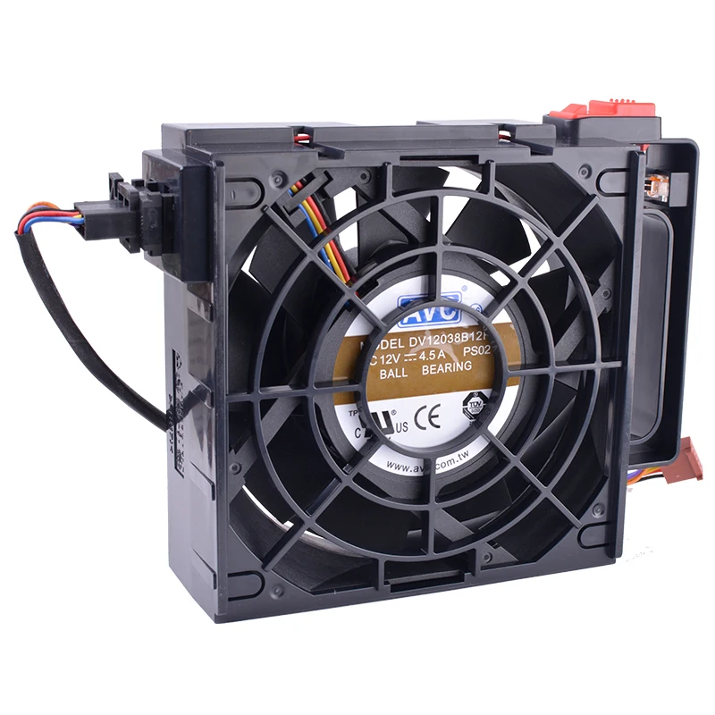 DV12038B12H PS02 12cm 120mm fan 120x120x38mm DC12V 4.5A high speed axial flow fan cooler cooling fan for servers