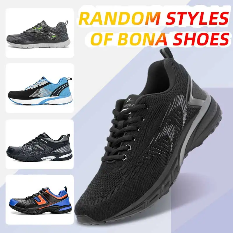 BONA Lucky Bag Sports Shoes Casual Shoes Leather Shoes Hiking Shoes Sneakers Men Random style and color