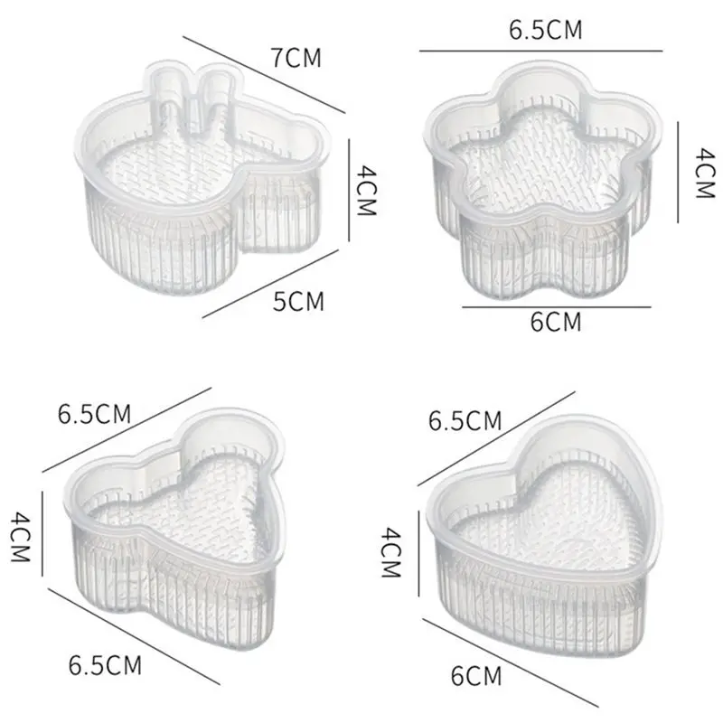 ABMH-Sushi DIY Mold Onigiri Rice Ball Food Press Triangular Sushi Maker Mold Sushi Kit Japanese Kitchen Bento Replacement Parts