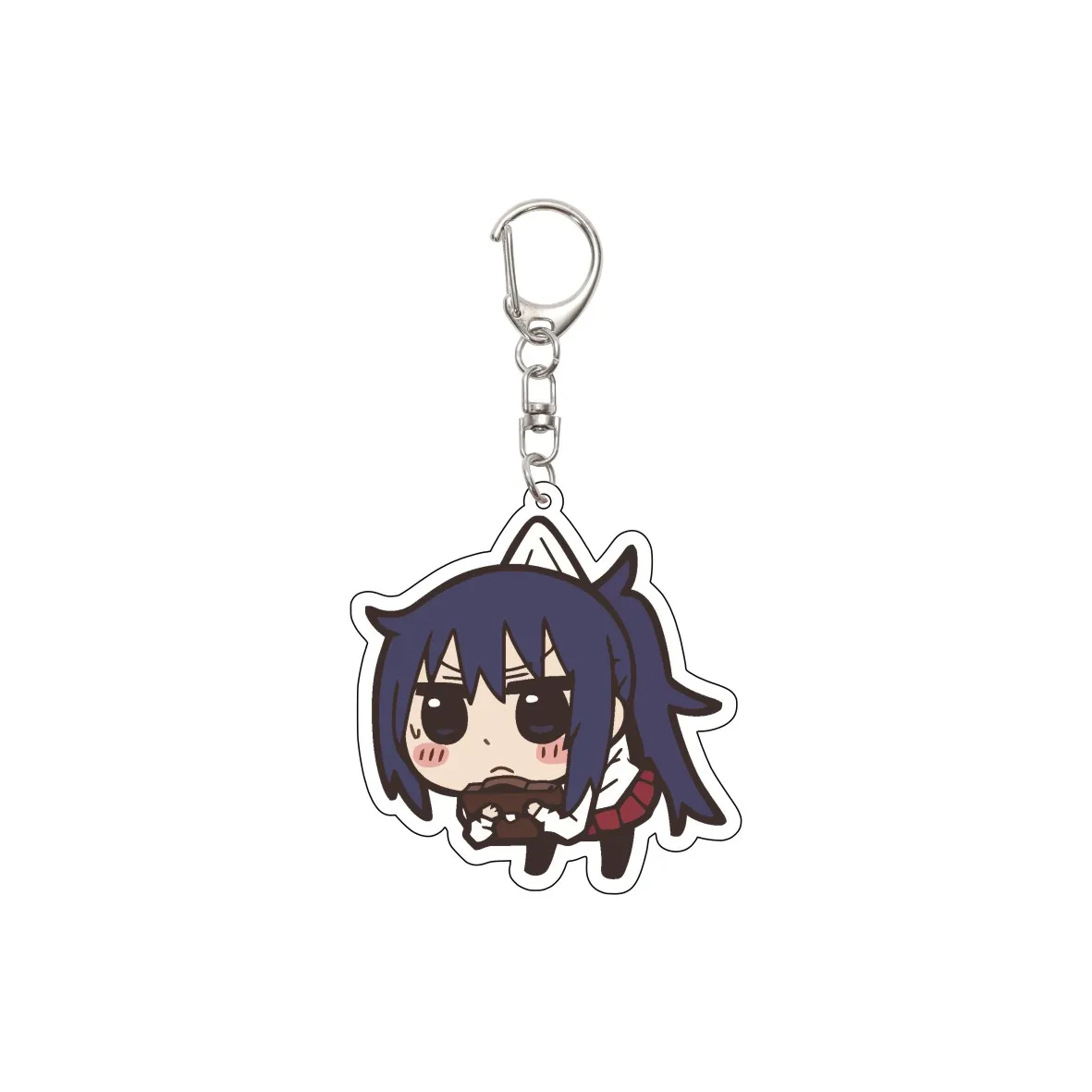 55MM أنيمي هيموتو! أومارو تشان المفاتيح دوما أومارو/تايهي دوما/نانانان إيبينا مفتاح سلسلة الاكريليك نموذج لوحة هدايا عيد الميلاد