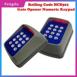 Smart locks for doors keypad Door Access Control System 433MHZ Rolling Code Keypad for Entry Gate Wireless Keypad