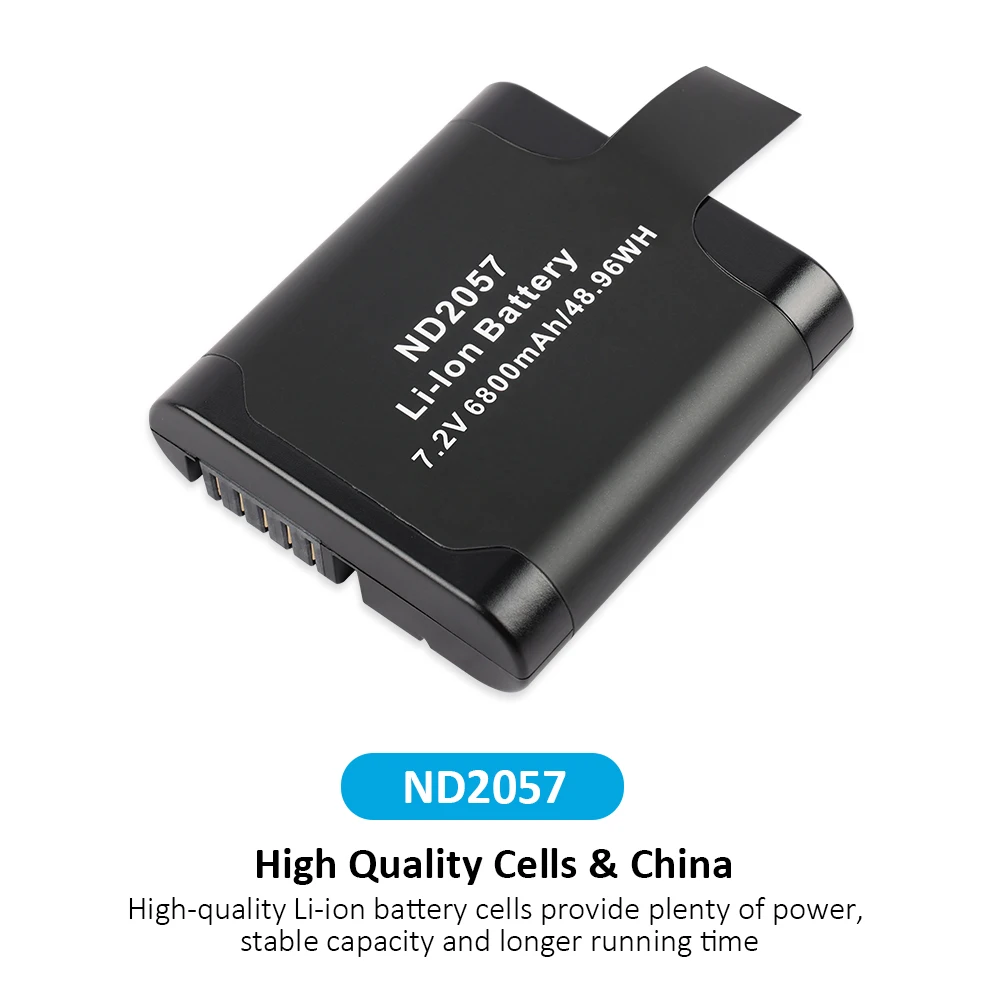 ND2057 Replacement Li-ion Battery For Inspired Energy ND2057RC24 ND2057HD29 For Integra REF90500 REF90522 LED Headlight System