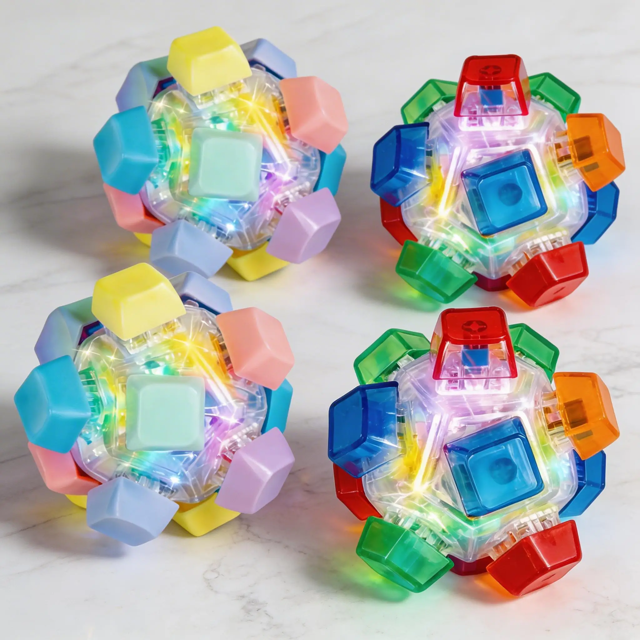 2-pecas-brinquedos-fidget-de-teclado-clicker-sensorial-com-12-teclas-iluminadas-multifuncional-para-alivio-do-estresse-chaveiro-e-pingente-clicker-de-dedo