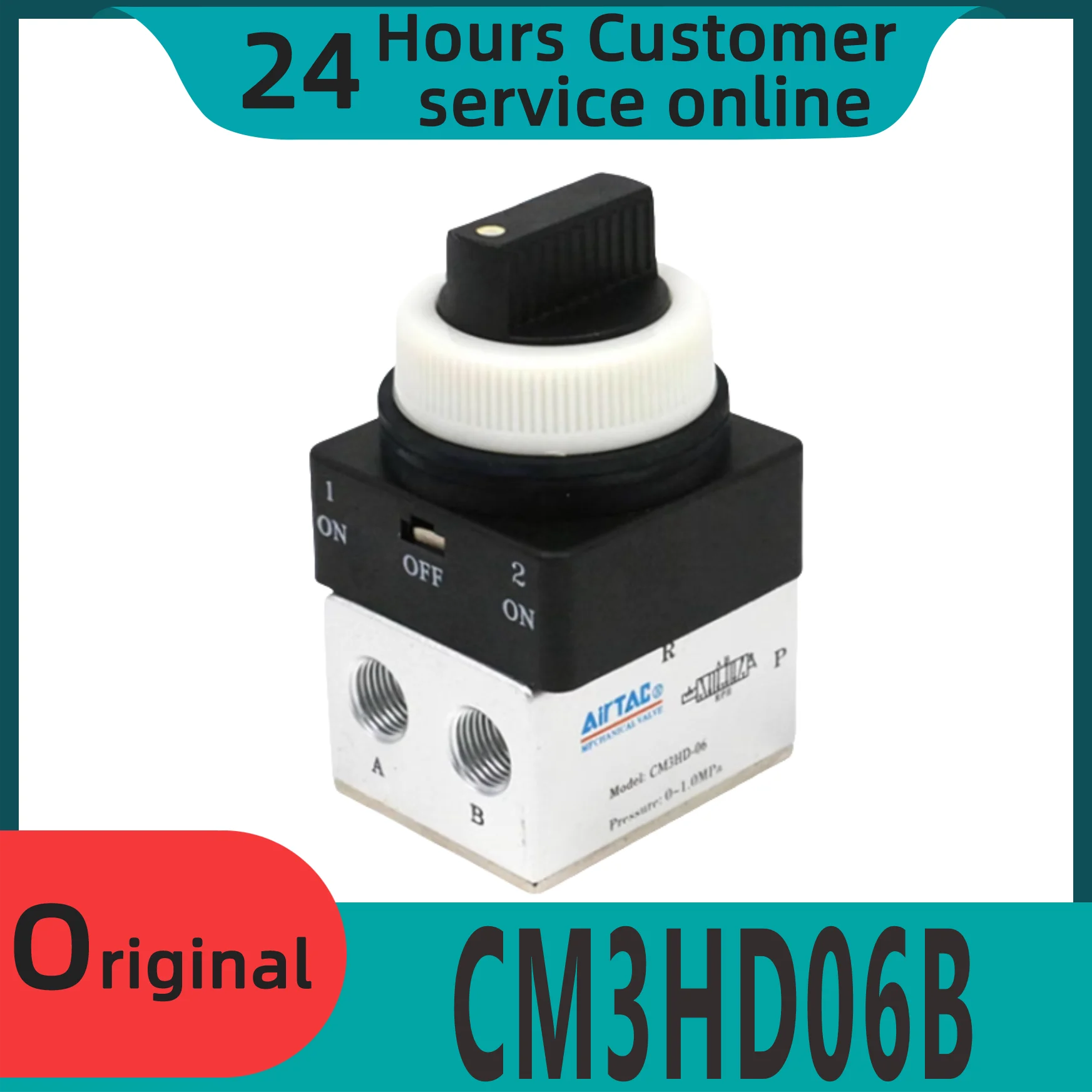 

Brand new original dual action mechanical valve manual valve CM3HD06B CM3HD06G CM3HD06R CM3HD06Y