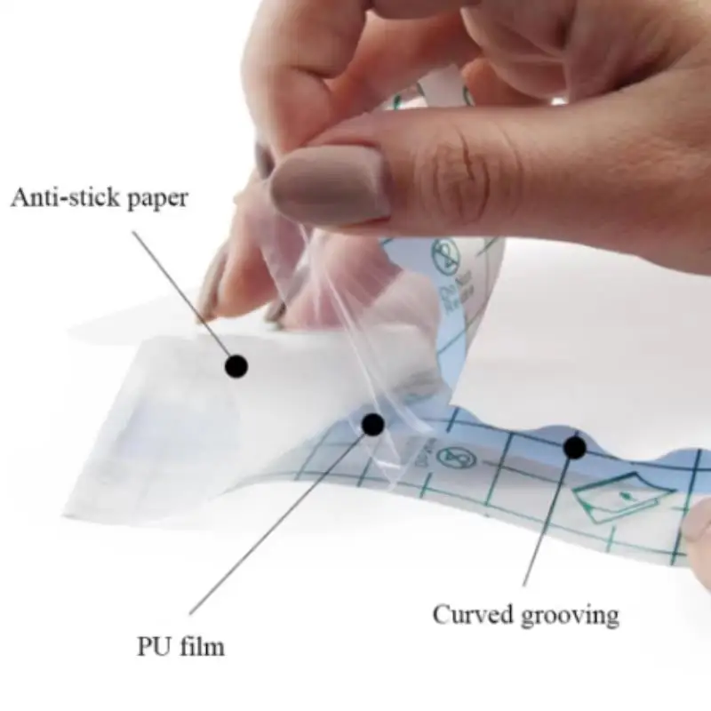 防水タトゥーヒーリングフィルムpuロール、創傷治癒保護、スキンテープ用品、10 m