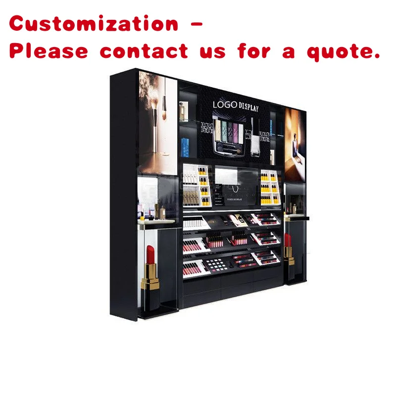 

custom.Durable High-End Cosmetics Store Gondola Display Cabinet Makeup Display Stand
