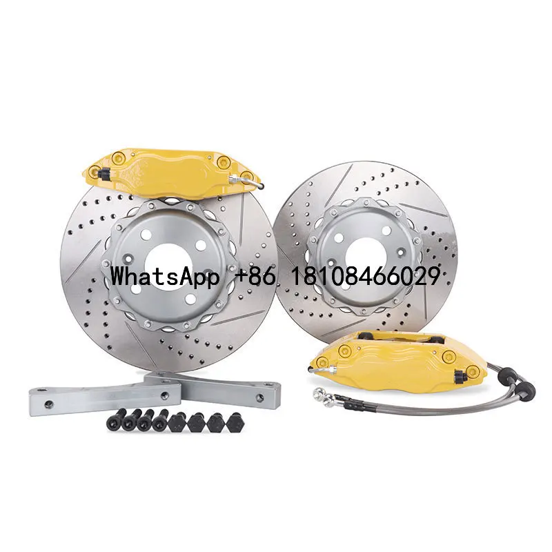 

Big Brake Kit for AP 7600 brake Caliper 4 Piston Modified disc brake rotor for 15 /16 inch wheel HONDA