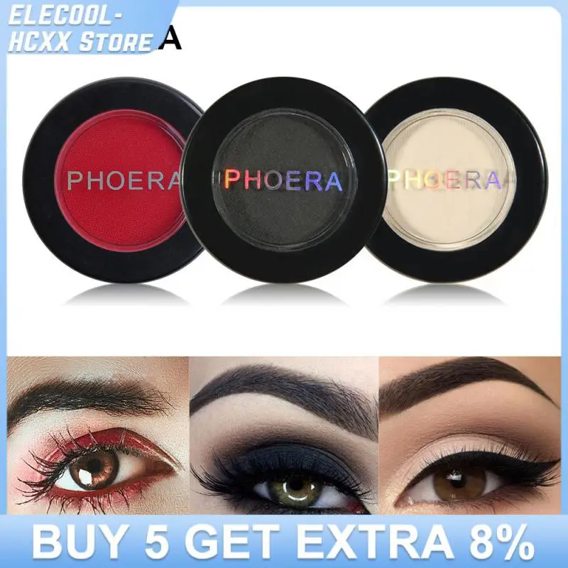 PHOERA 12 Colors Natural Matte Eye Shadow Waterproof Longlasting Palette Pigment Eyeshadow Makeup Beauty Make Up Face Cosmetic