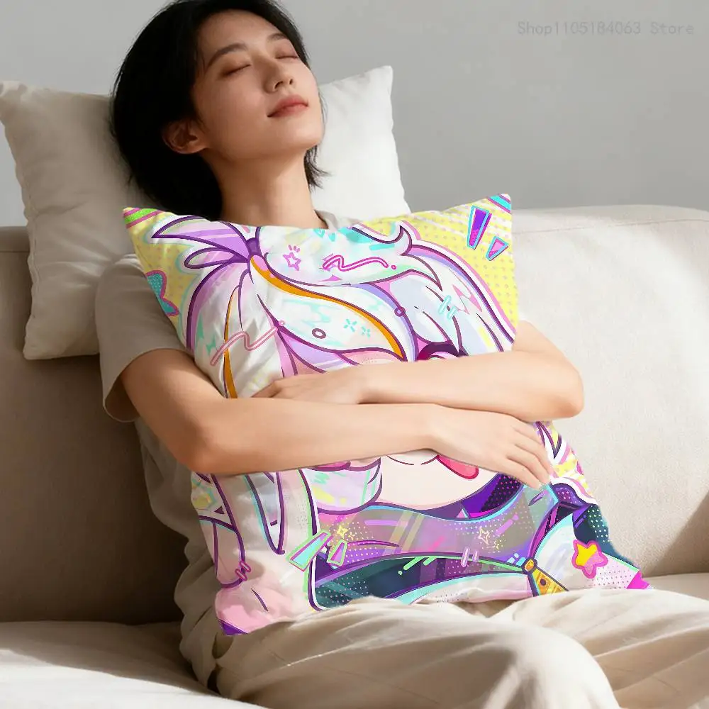C-Chuy M-Mine Throw Pillow Case For 45x45cm 55x55cm 30x30cm Square Car Pillowcase Home Bedchamber Decor Gift