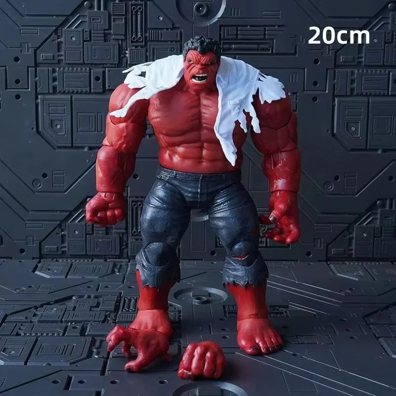 Hulk Figure Action Figuras 21cm Manga Hulk Figurine GK Statue Anime Model Doll Ornaments Toys - view 3