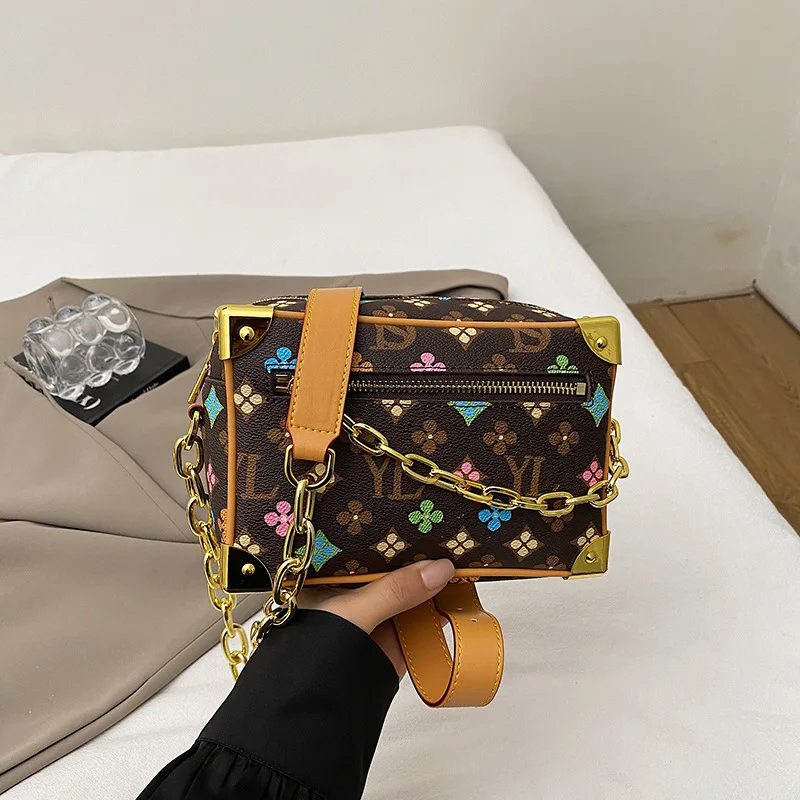 Trendy 2026 Bucket Bag, Boho-chic Canvas & Leather Crossbody Bag, Fashionable Small Shoulder Purse for Women