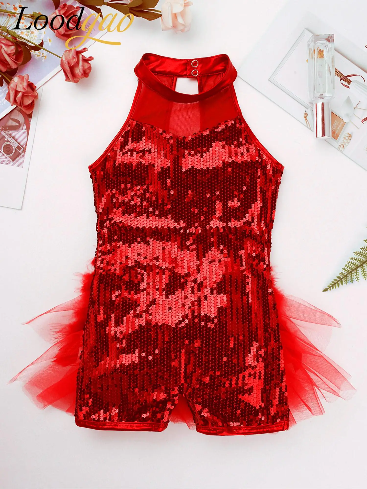 criancas-meninas-mock-neck-shorty-unitards-lantejoulas-jazz-latino-macacao-ballet-danca-traje-desempenho-dancewear-adolescentes-festa-macacao