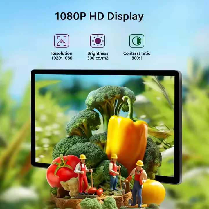 32inch Indoor Wall-Mounted LCD IPS Panel Advertising Display Capacitive Touch Screen Cloud-Based CMS for Business Use - view 4