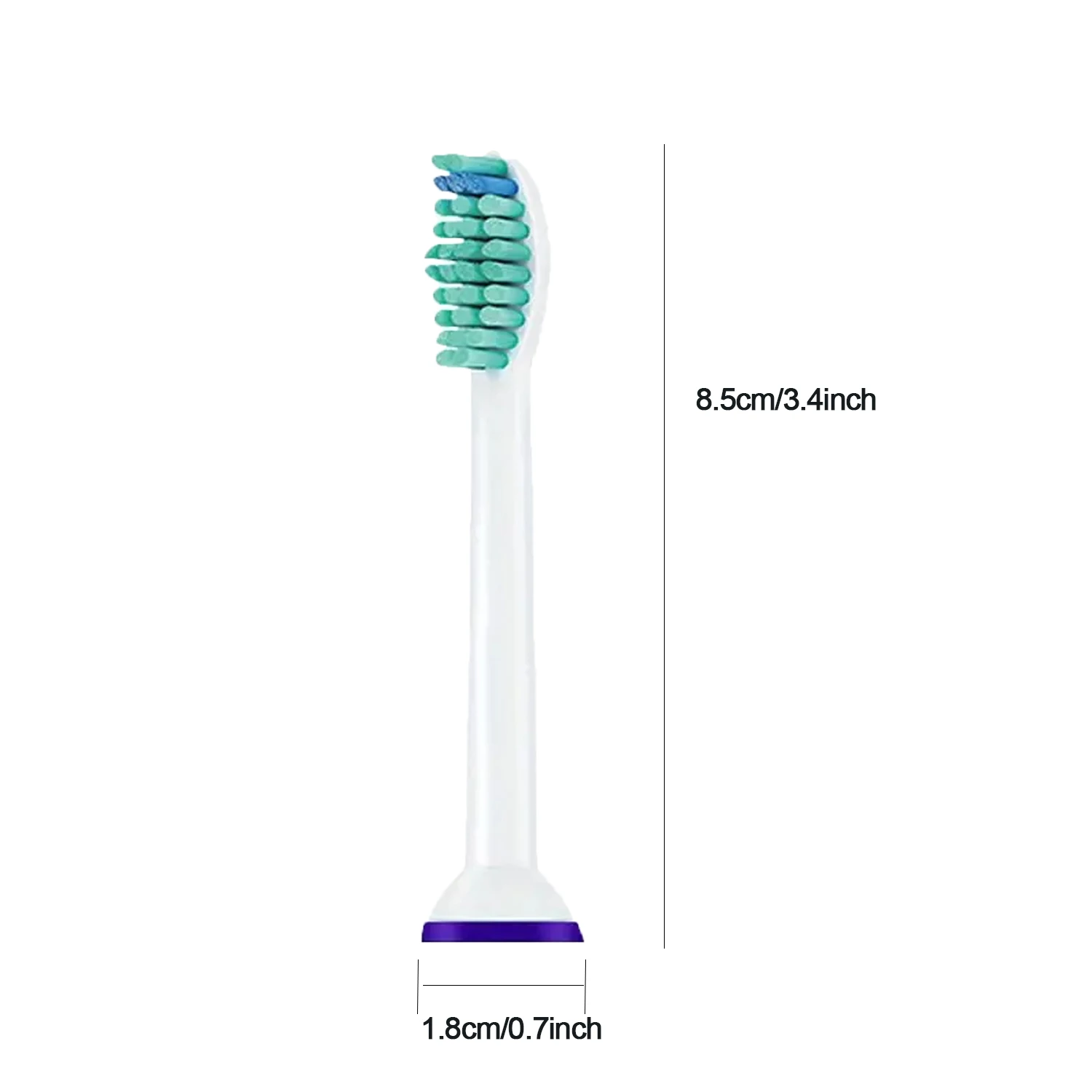 4-32pcs Electric Toothbrush Replacement Heads Compatible with Philips Sonicare Replacement Brush Heads Click-on Handles image 2
