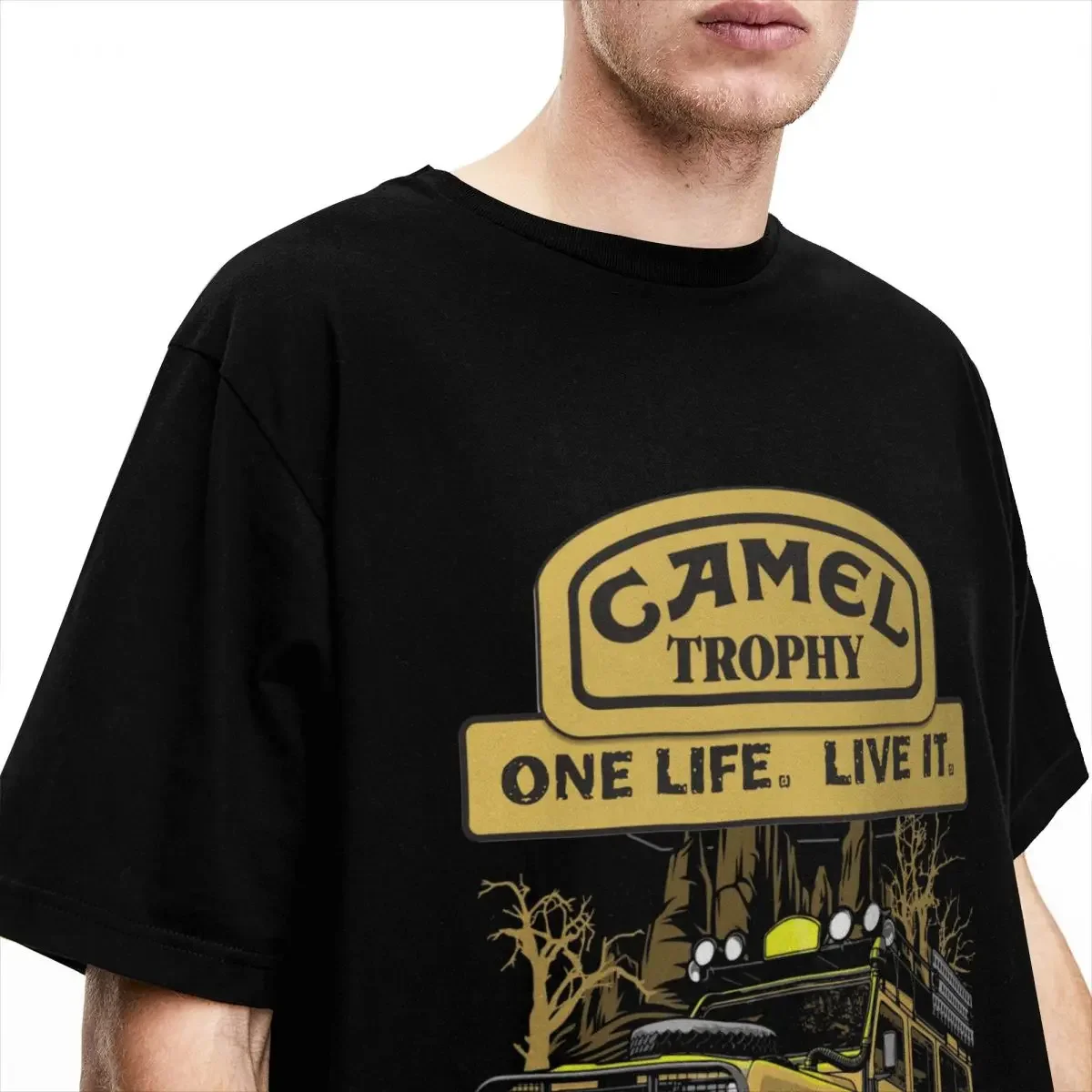 Cameell Trophy Logo Accessories Shirt Men Women Cool Pure Cotton Tee Shirt Round Neck Short Sleeve Printed Clothes