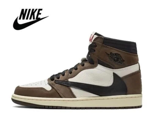 Nike zapatillas de baloncesto Air Jordan 1 High OG Bio Hack AJ1 Travis Scott para hombre y mujer originales y autenticas UNC Twist AliExpress