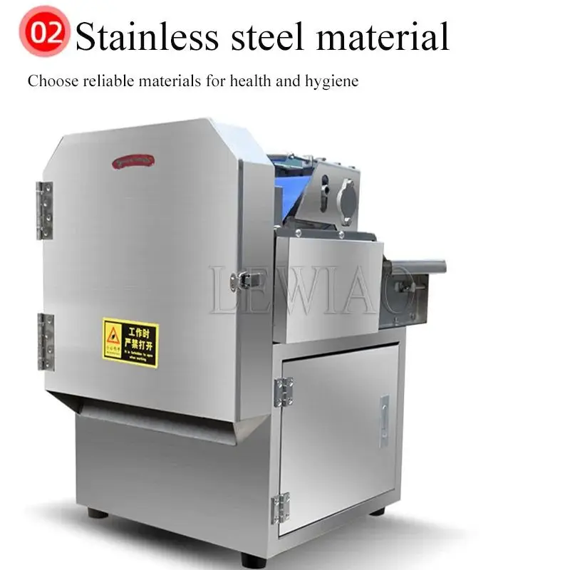 Máquina multifuncional de corte de vegetais cnc, apio, cebola verde, segmento de corte, fatiador de rabanete, 220v