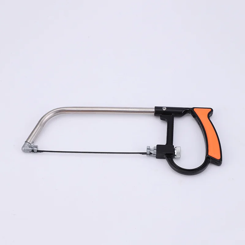 8in1 Multi-Purpose Hand Saw Kit with 6 Blades for Woodworking Metalworking Glass Cutting - DIY Steel Saw Tool for Model Hobby