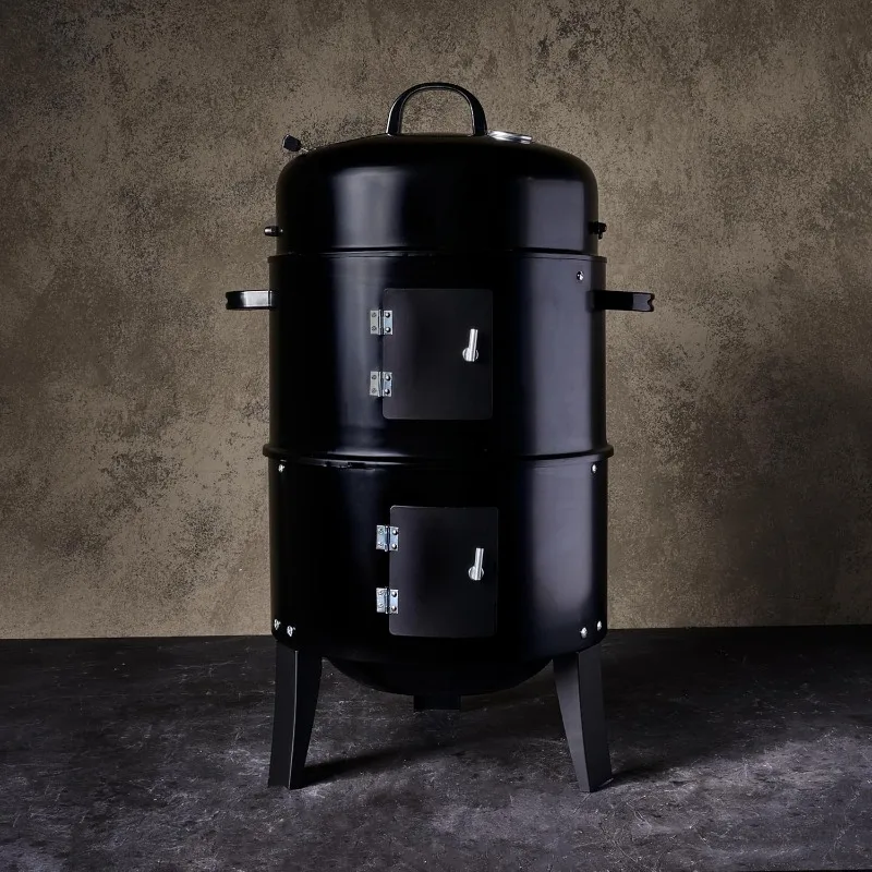 

Build Your Own Barrel Smoker – 16 Gallon, Double Open-Ended Barrel – Durable