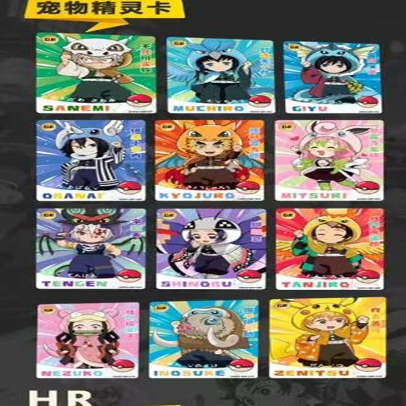 Demon Slayer Collectiekaarten Booster Box Zeldzame Apocalyps Anime Tafel Speelbord Ruilkaarten