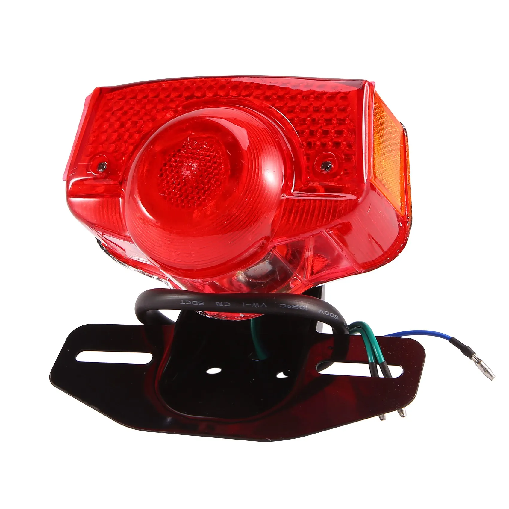 

Motorcycle Brake Tail Light Tail Light Assembly with Bulb for Honda CT70 CT90 CT125 XL70 CL70 CL90 Jialing JH70