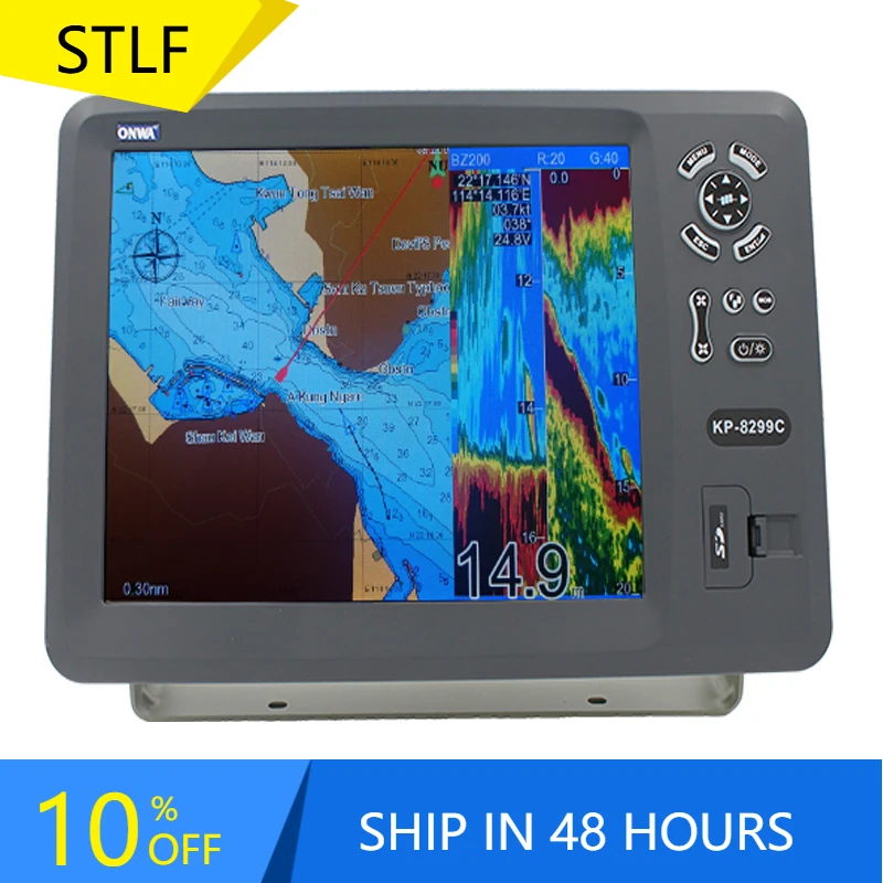 

STLFKP-8299C Marine GPS Chartplotter With / High Quality GPS /fishfinder HP-628F/HP-828F/HP-1228F