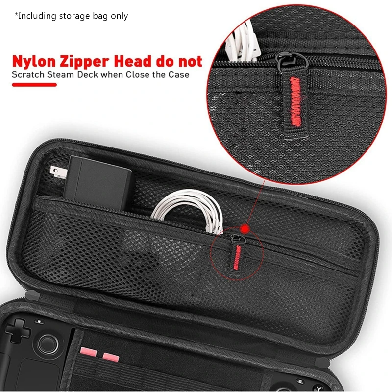 Tragbare Aufbewahrungsbox für unterwegs, für Koffer-Organizer, Tasche für Steam Deck Con