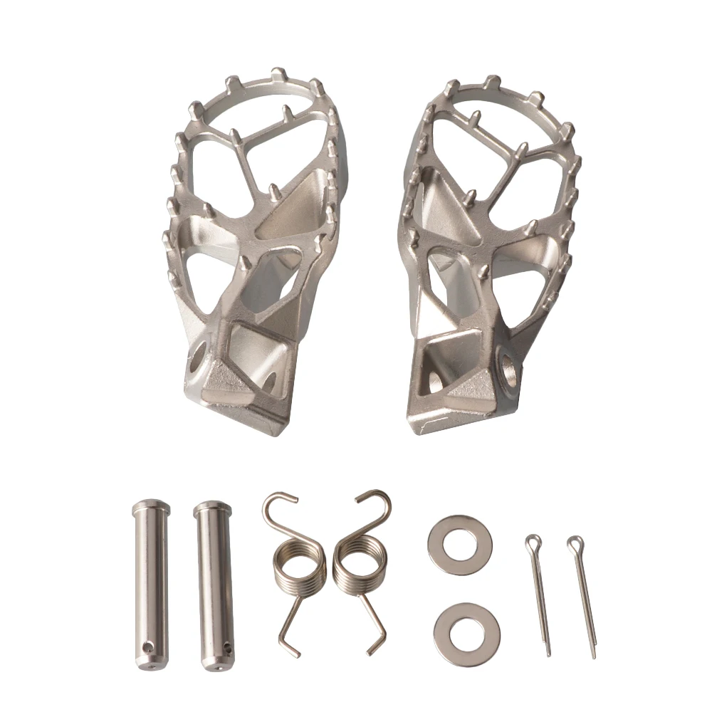 Pegs Motorbike Rear Footpegs For Suitable for 24 KTM EXC/Husqvara/Kevis K16 Hengjian Z300 Stainless Steel Front Pedals